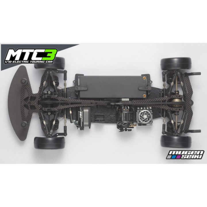 Mugen Seiki MTC3 1/10 Touring Car | Chasis RC de Competición Eléctrico