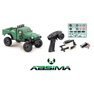 Absima Power Wagon V2 1:18 EVO Crawler Verde RTR
