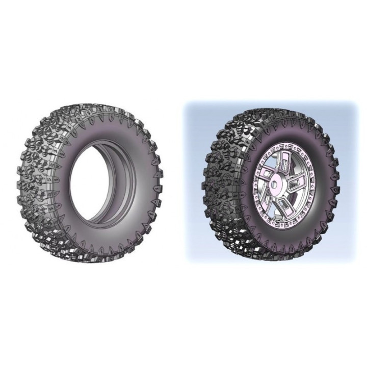 Absima Rock Van V2 1:18 EVO Crawler Gunmetal RTR