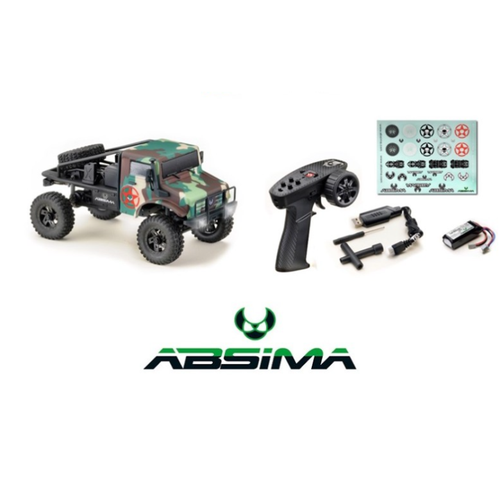 Absima Trail Hunter V2 1:18 EVO Crawler Camo RTR