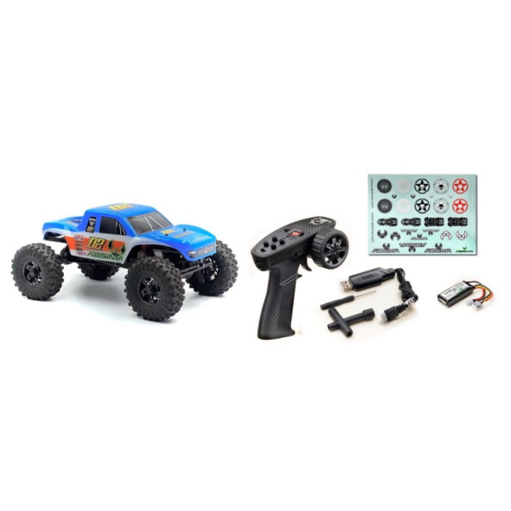 Absima GOAT 1:18 Brushless Performance Crawler Azul RTR