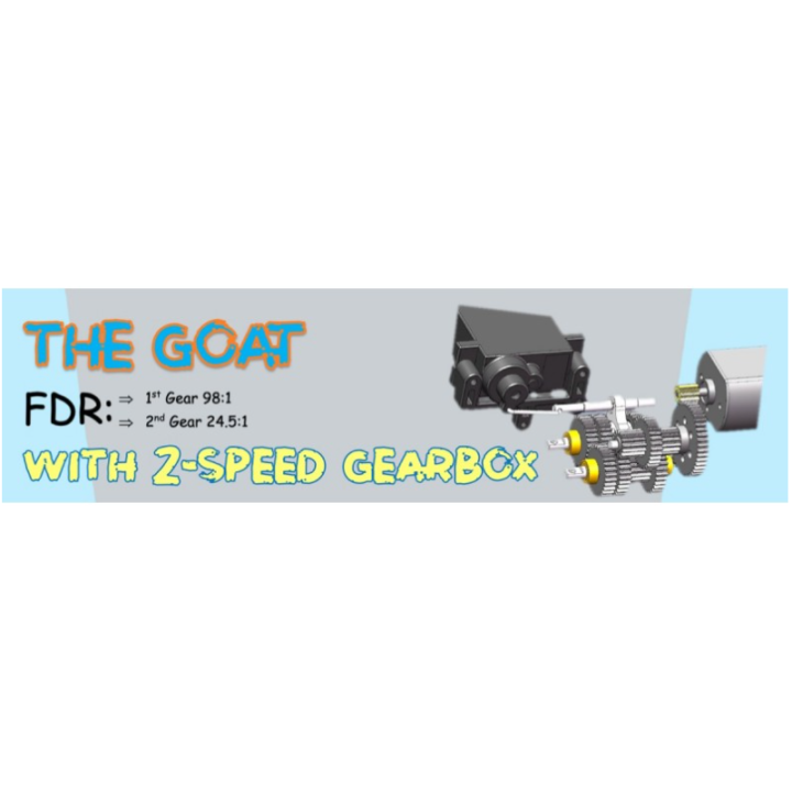Absima GOAT 1:18 Brushless Performance Crawler Azul RTR