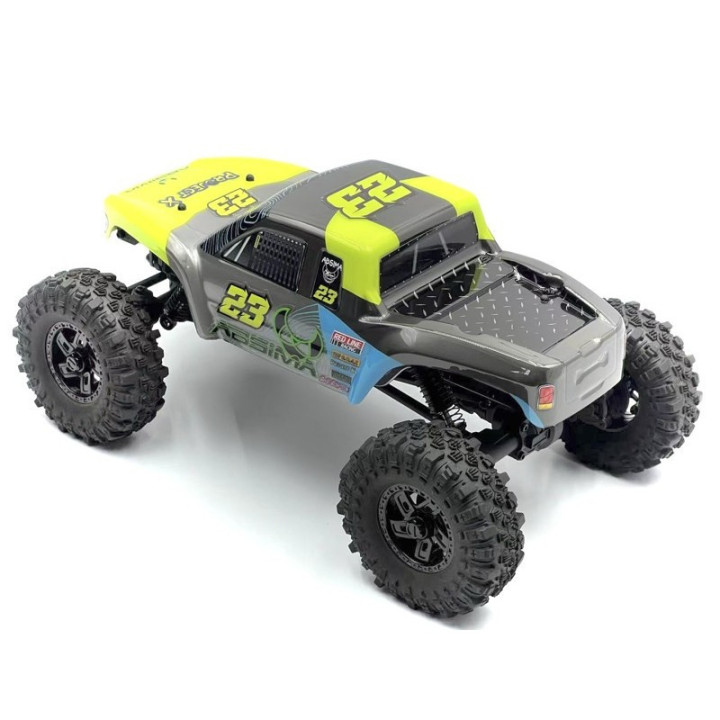 Absima GOAT 1:18 Brushless Performance Crawler Lemon Green RTR