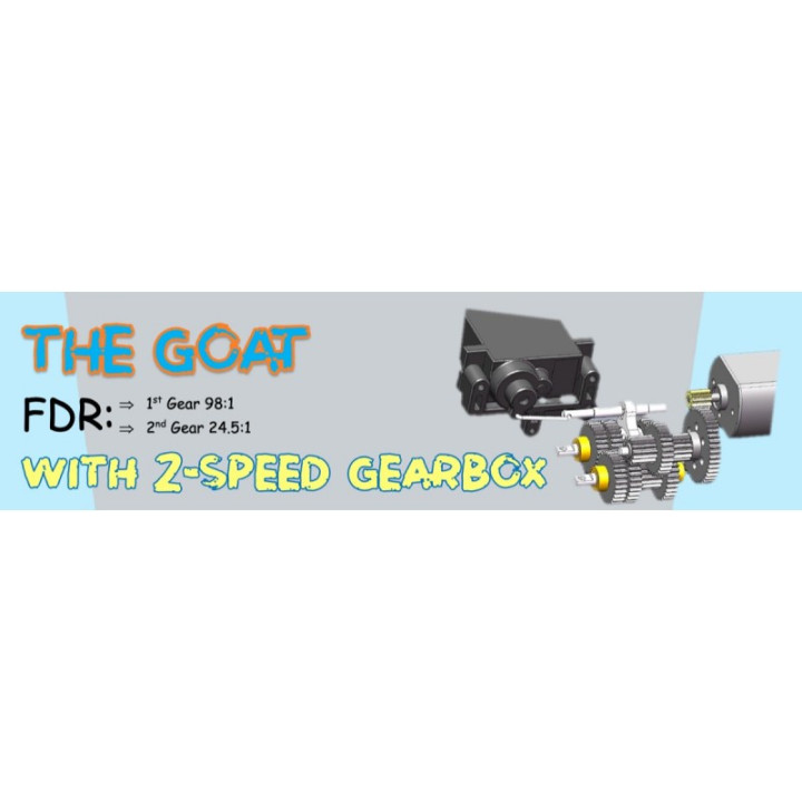 Absima GOAT 1:18 Brushless Performance Crawler Lemon Green RTR
