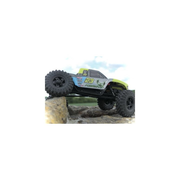 Absima GOAT 1:18 Brushless Performance Crawler Lemon Green RTR