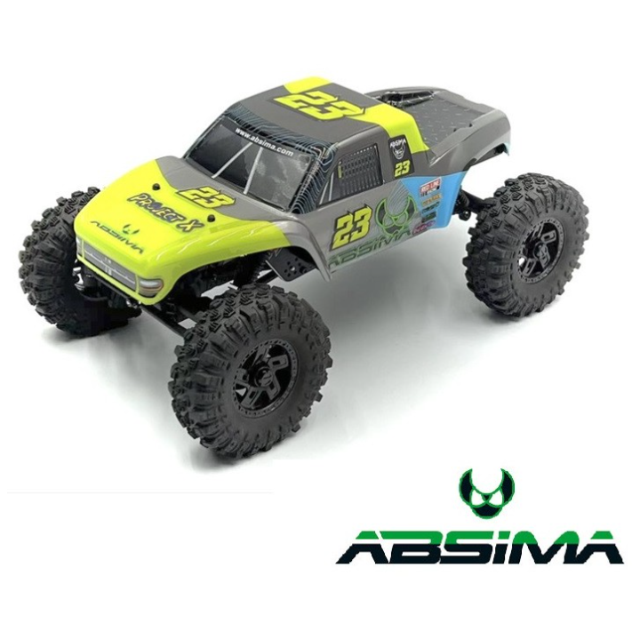 Absima GOAT 1:18 Brushless Performance Crawler Lemon Green RTR