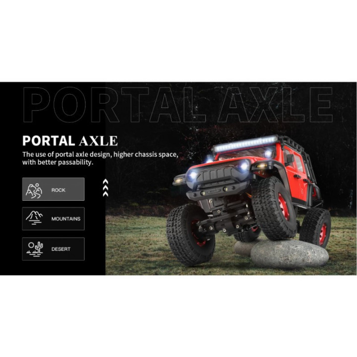 Wltoys 1 24 RC Mini Crawler 2 Speed