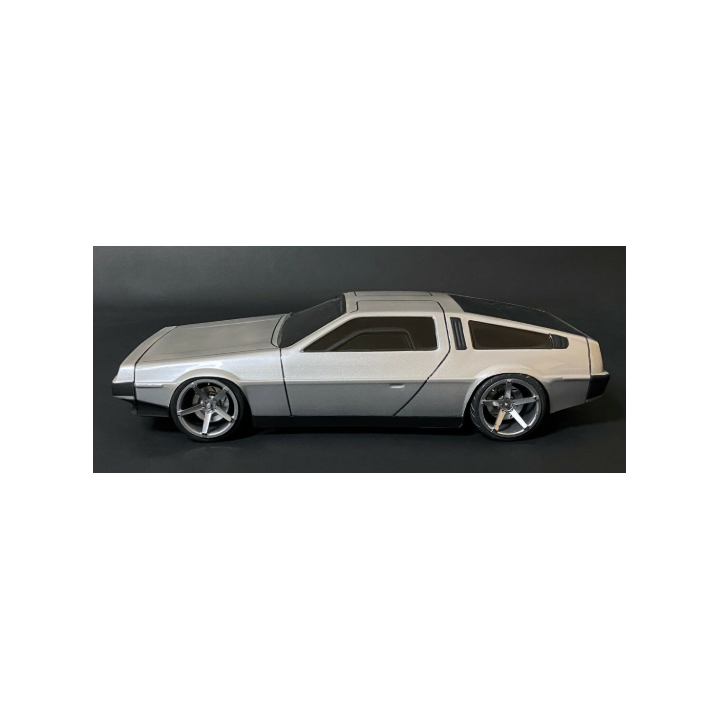 Carrocería DeLorean DMC-12 1/10 Detallada – Pintada con Accesorios para RC y Colección