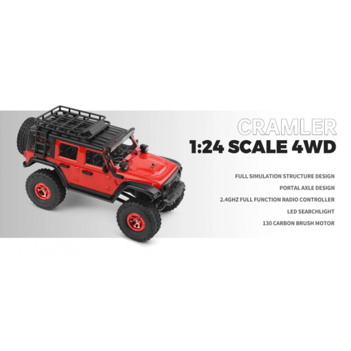 Wltoys 1 24 RC Mini Crawler 2 Speed