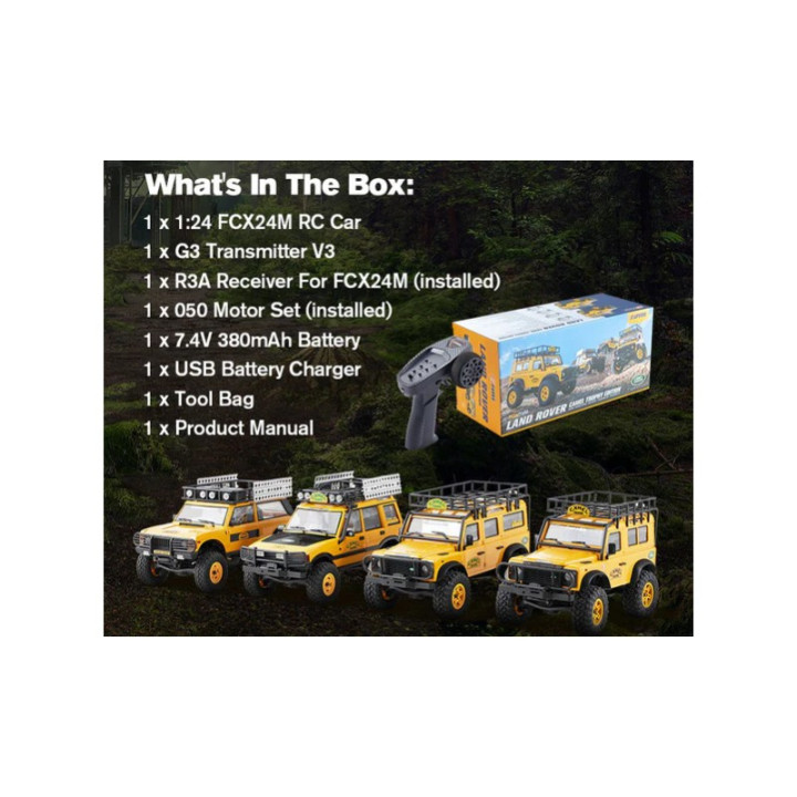 FMS 1 24 FCX24M Land Rover Camel Trophy Edition RTR