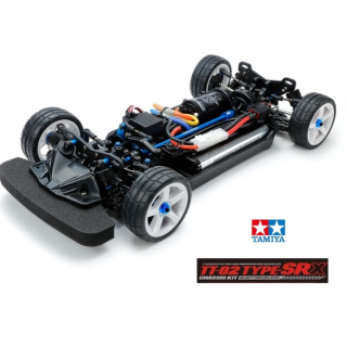 Tamiya TT-02 Type-SRX Chassis Kit 1/10 – Coche RC Touring 4WD de Competición