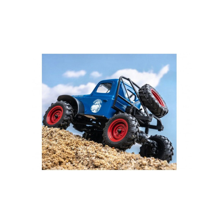 FMS FCX24 Power Wagon V2 Azul RTR 4WD Crawler 2 velocidades