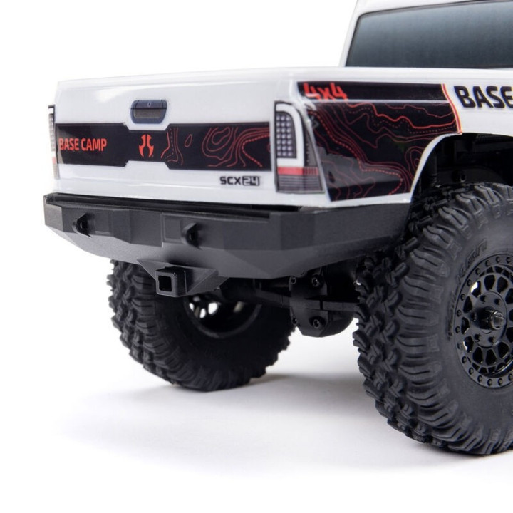 AXIAL SCX24 Base Camp 1/24 4WD Rock Crawler RTR Blanco