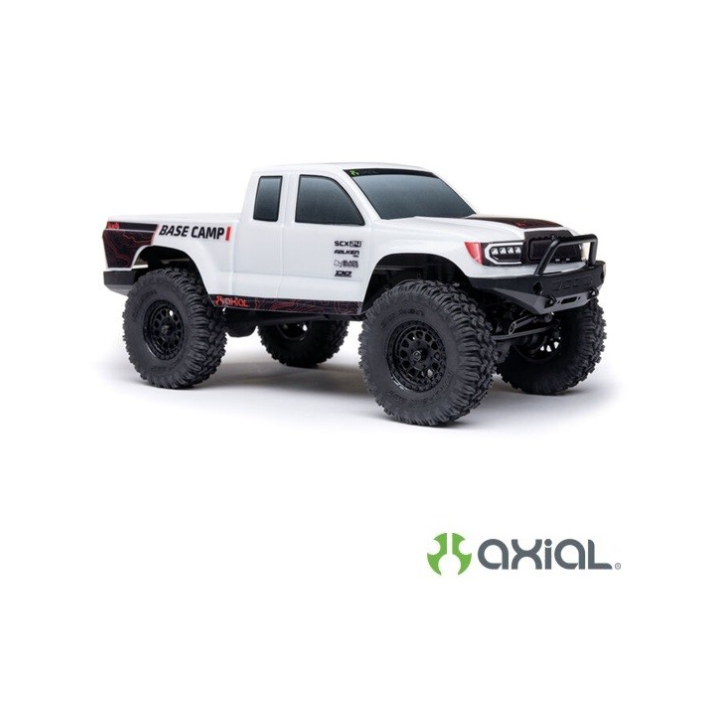 AXIAL SCX24 Base Camp 1/24 4WD Rock Crawler RTR Blanco