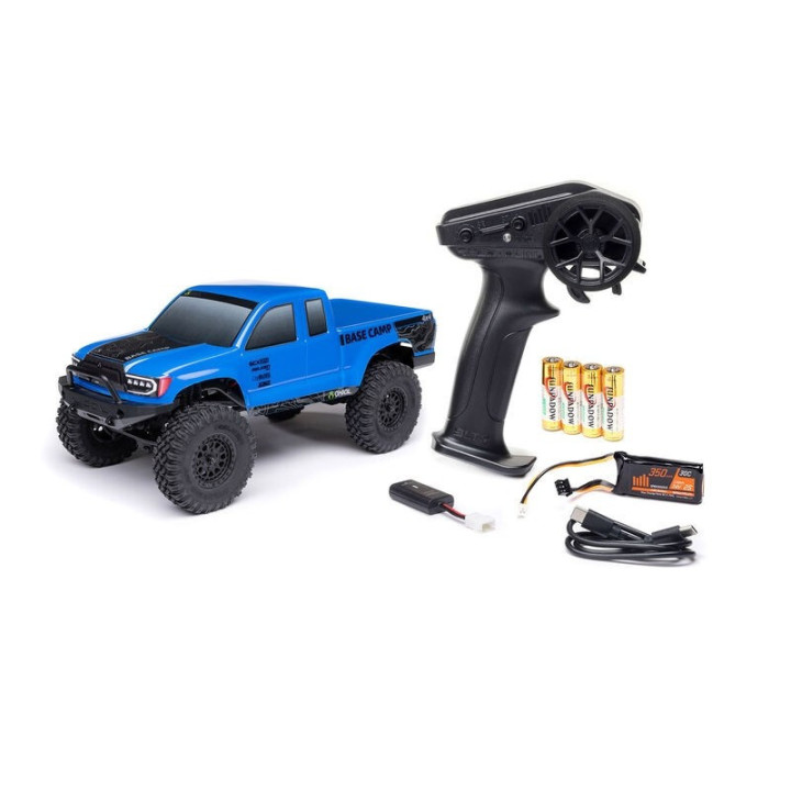 AXIAL SCX24 Base Camp 1/24 4WD Rock Crawler RTR Azul