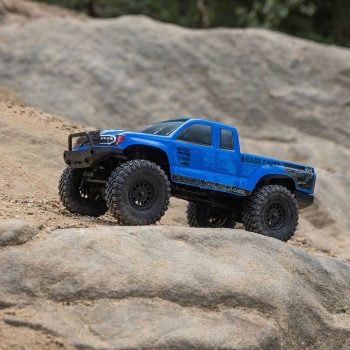 AXIAL SCX24 Base Camp 1/24 4WD Rock Crawler RTR Azul