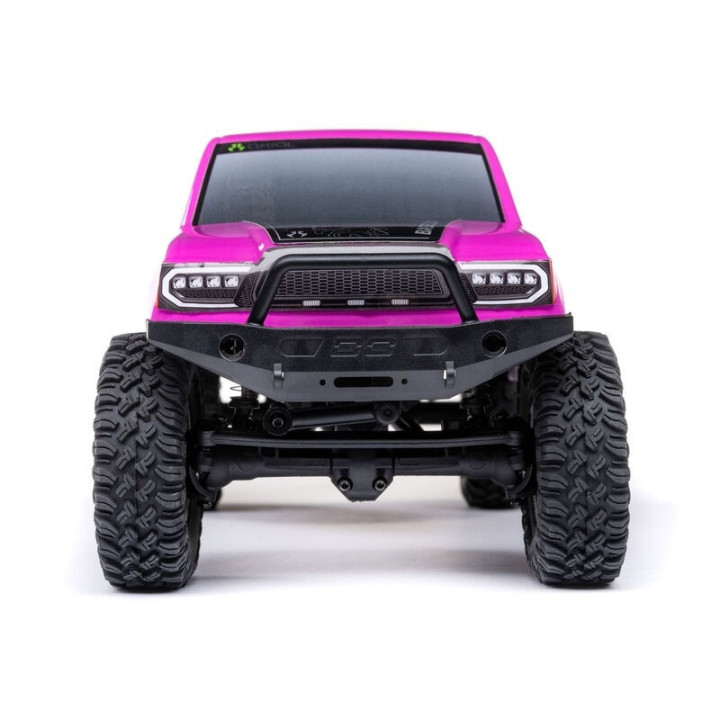 AXIAL SCX24 Base Camp 1/24 4WD Rock Crawler RTR Rosa