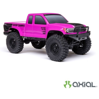 AXIAL SCX24 Base Camp 1/24 4WD Rock Crawler RTR Rosa