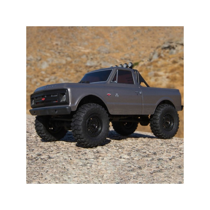 AXIAL 1/24 SCX24 1967 Chevrolet C10 4WD Truck RTR Negro