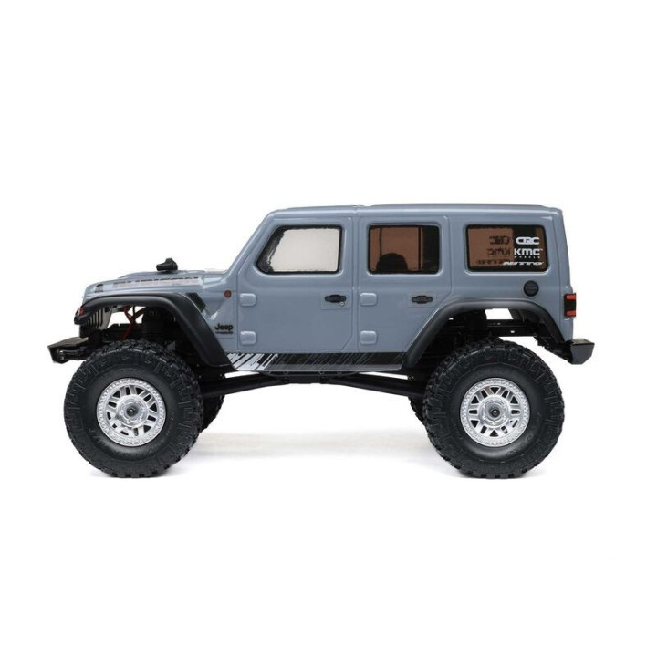 AXIAL SCX24 Jeep Wrangler JLU 1/24 4WD Rock Crawler RTR Gris