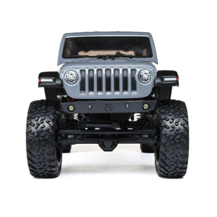 AXIAL SCX24 Jeep Wrangler JLU 1/24 4WD Rock Crawler RTR Gris