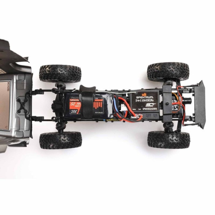 AXIAL SCX24 Jeep Wrangler JLU 1/24 4WD Rock Crawler RTR Gris