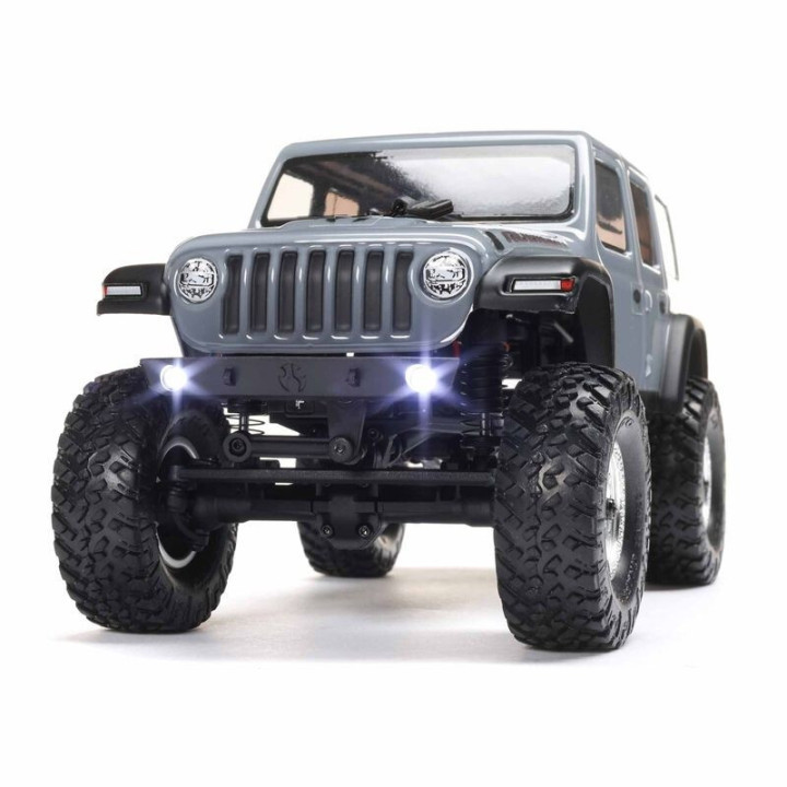 AXIAL SCX24 Jeep Wrangler JLU 1/24 4WD Rock Crawler RTR Gris