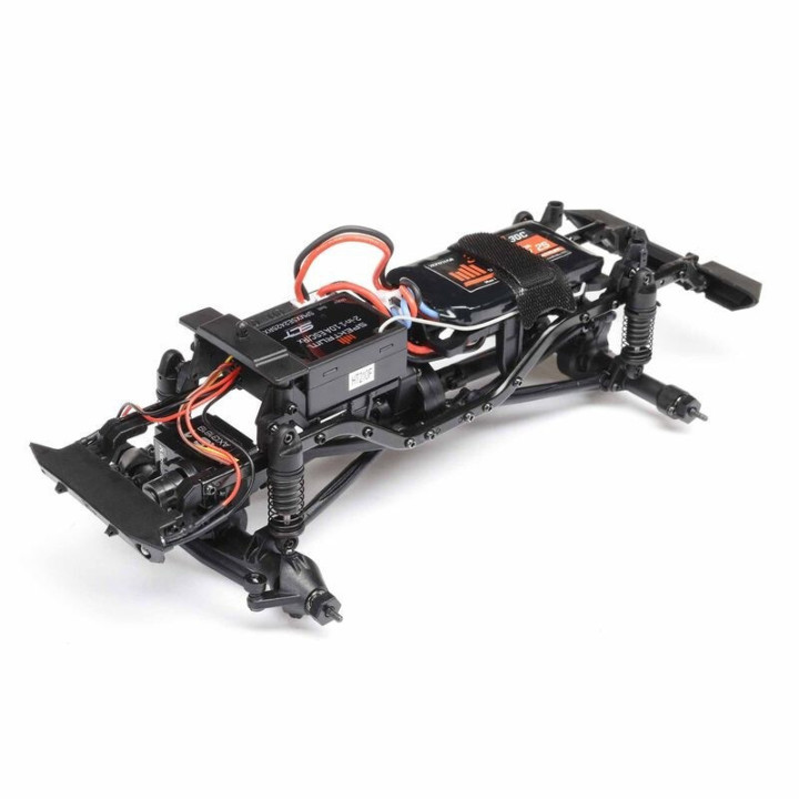 AXIAL SCX24 Jeep Wrangler JLU 1/24 4WD Rock Crawler RTR Gris