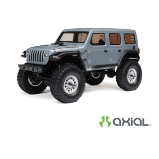 AXIAL SCX24 Jeep Wrangler JLU 1/24 4WD Rock Crawler RTR Gris