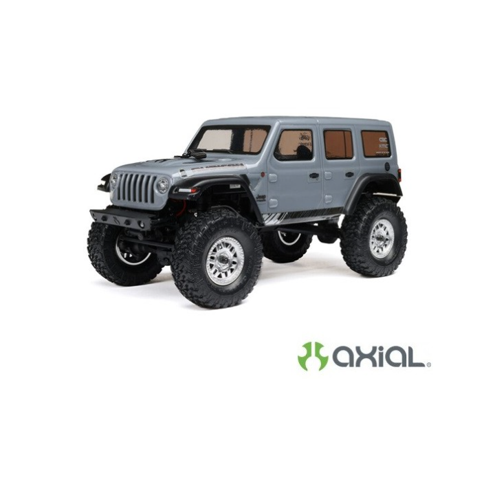AXIAL SCX24 Jeep Wrangler JLU 1/24 4WD Rock Crawler RTR Gris