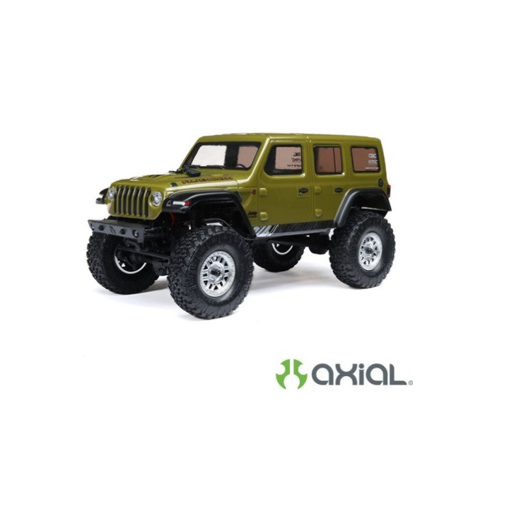 AXIAL SCX24 Jeep Wrangler JLU 1/24 4WD Rock Crawler RTR Verde