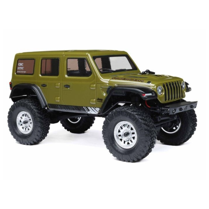AXIAL SCX24 Jeep Wrangler JLU 1/24 4WD Rock Crawler RTR Verde