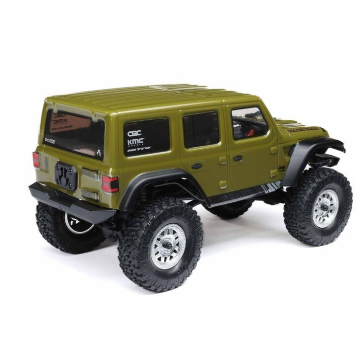 AXIAL SCX24 Jeep Wrangler JLU 1/24 4WD Rock Crawler RTR Verde