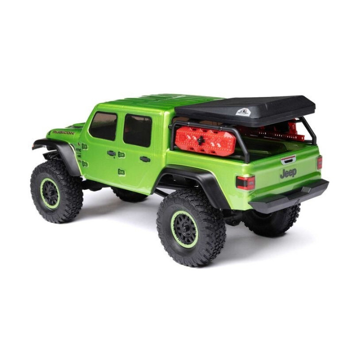 AXIAL 1/24 SCX24 Jeep JT Gladiator 4WD Rock Crawler Brushed RTR Verde