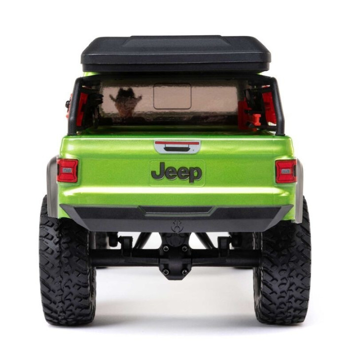 AXIAL 1/24 SCX24 Jeep JT Gladiator 4WD Rock Crawler Brushed RTR Verde