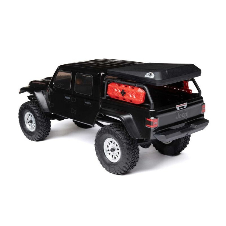 AXIAL 1/24 SCX24 Jeep JT Gladiator 4WD Rock Crawler Brushed RTR Negro