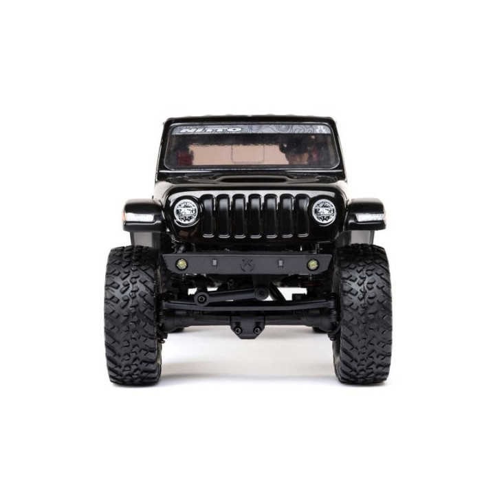 AXIAL 1/24 SCX24 Jeep JT Gladiator 4WD Rock Crawler Brushed RTR Negro