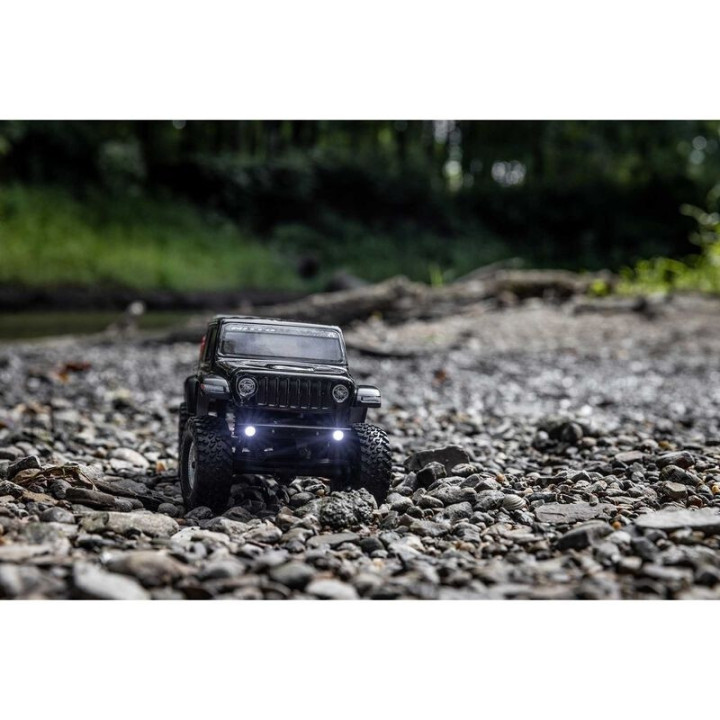 AXIAL 1/24 SCX24 Jeep JT Gladiator 4WD Rock Crawler Brushed RTR Negro