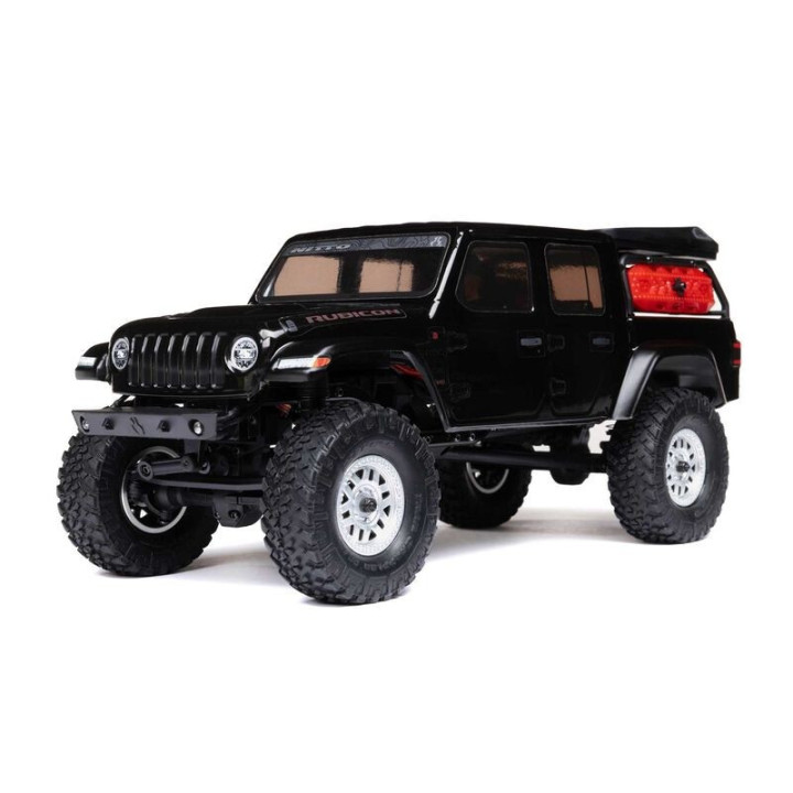 AXIAL 1/24 SCX24 Jeep JT Gladiator 4WD Rock Crawler Brushed RTR Negro