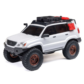 AXIAL SCX24 Lexus GX 470 1/24 4WD Rock Crawler Brushed RTR Blanco
