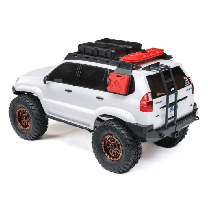 AXIAL SCX24 Lexus GX 470 1/24 4WD Rock Crawler Brushed RTR Blanco