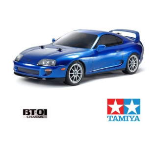 Tamiya BT-01 Toyota Supra JZA80 1/10 – Coche RC Eléctrico Kit Chasis Versátil