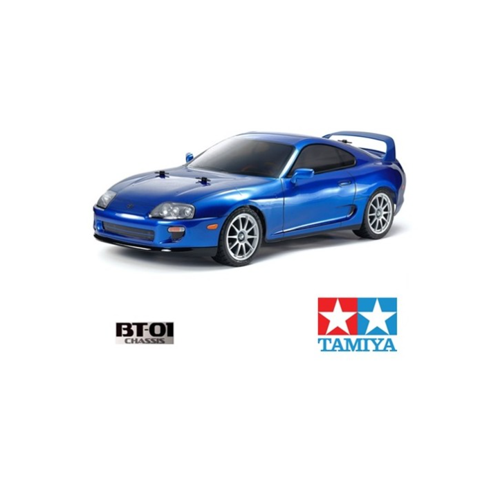 Tamiya BT-01 Toyota Supra JZA80 1/10 – Coche RC Eléctrico Kit Chasis Versátil