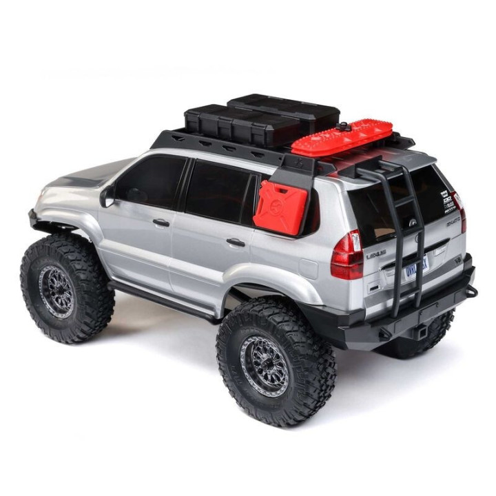 AXIAL SCX24 Lexus GX 470 1/24 4WD Rock Crawler Brushed RTR Plata