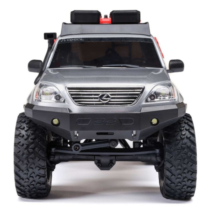 AXIAL SCX24 Lexus GX 470 1/24 4WD Rock Crawler Brushed RTR Plata
