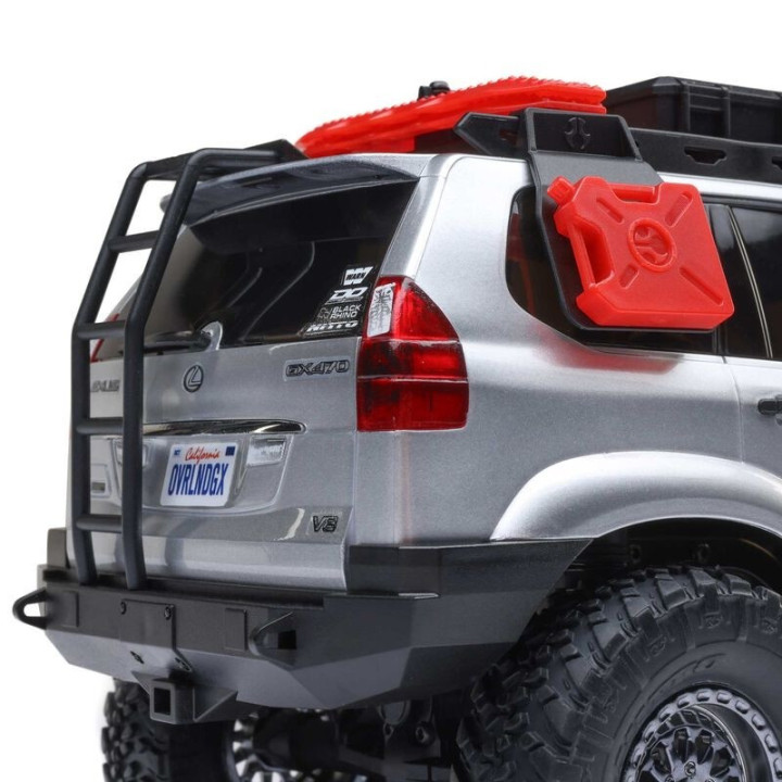 AXIAL SCX24 Lexus GX 470 1/24 4WD Rock Crawler Brushed RTR Plata