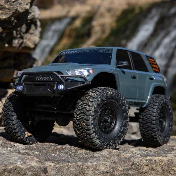 Axial-Scx24-Toyota-4Runner-4X4-Rtr-Brushed-Rock-Crawler-(Battery-&-Charger-Included)-Gray