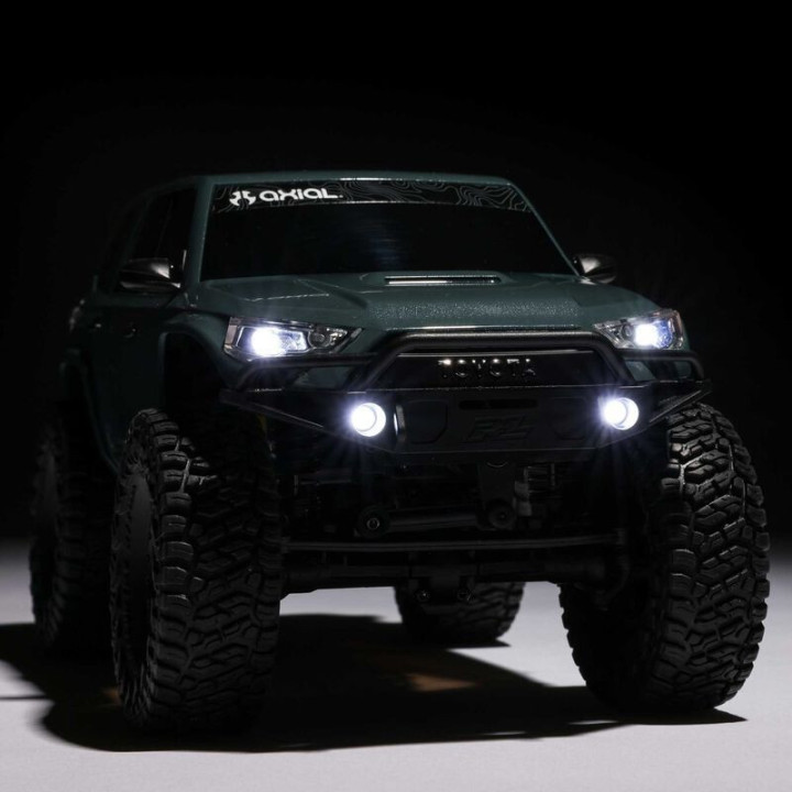 Axial-Scx24-Toyota-4Runner-4X4-Rtr-Brushed-Rock-Crawler-(Battery-&-Charger-Included)-Gray