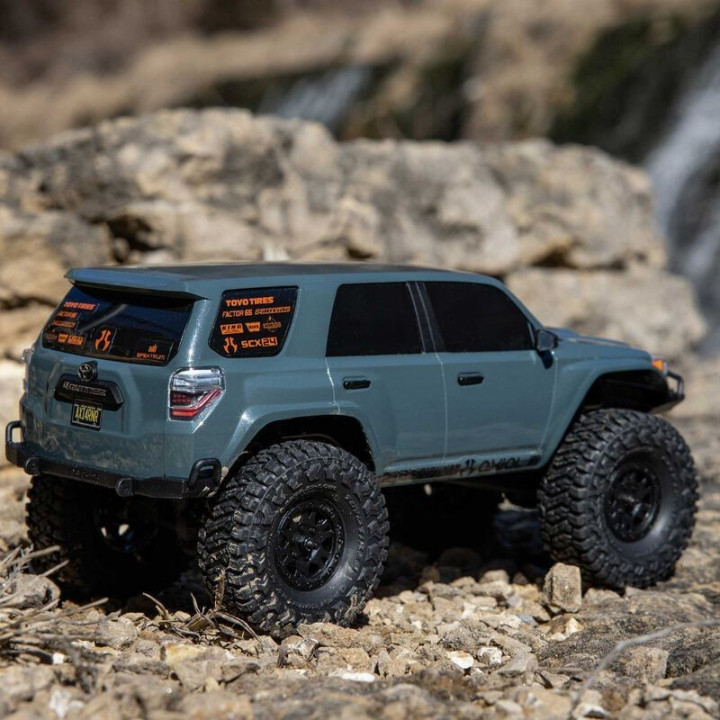 Axial-Scx24-Toyota-4Runner-4X4-Rtr-Brushed-Rock-Crawler-(Battery-&-Charger-Included)-Gray