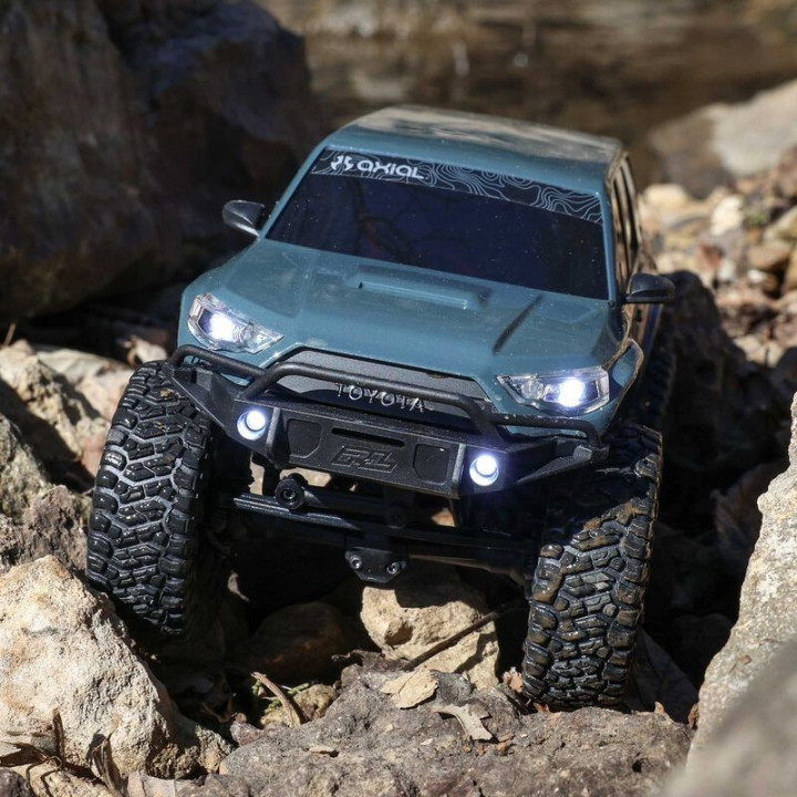 Axial-Scx24-Toyota-4Runner-4X4-Rtr-Brushed-Rock-Crawler-(Battery-&-Charger-Included)-Gray